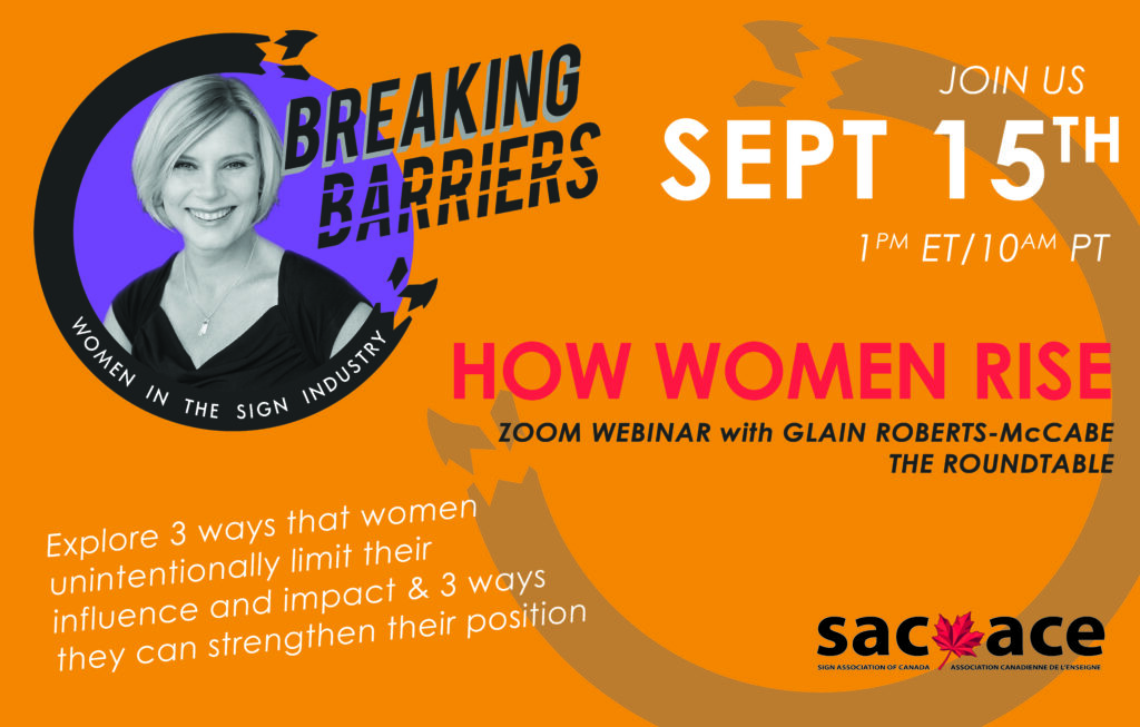 Breaking Barriers: Sign Expo Canada to Host Women's Event - Sign  Association of Canada