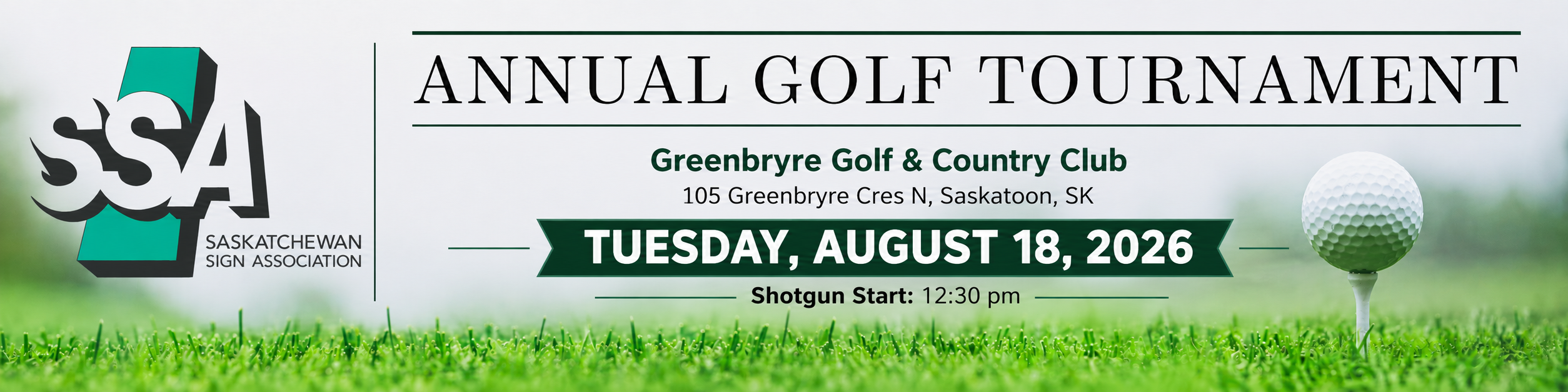 Golf Tournament Banner